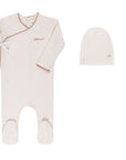 Cotton Little One Collection - Footie + Beanie