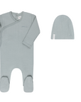 Cotton Little One Collection - Footie + Beanie