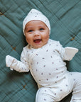 Hypoallergenic baby mittens white