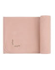 Organic Wide Rib Embroidered Scallop Collar Collection - Blanket