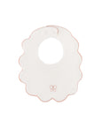 Velour Embroidered Bird & Butterfly Collection - Bib