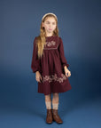 Stitch Embroidered Wool Collection - Dress