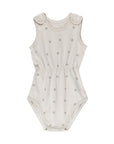Jersey Cotton - Vintage Leaf Collection - Romper