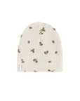 Ribbed Cotton - Raspberries Collection - Beanie