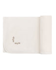 Organic Wide Rib Embroidered Scallop Collar Collection - Blanket