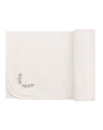 Organic Wide Rib Embroidered Scallop Collar Collection - Blanket