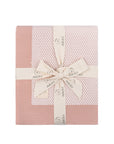 Gift ready Soft knit blanket - Hazy Pink