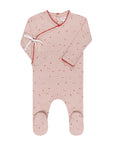 Organic Cotton Cluster Flower & Leaf Collection - Footie