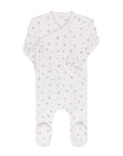 Organic Cotton Cluster Flower & Leaf Collection - Footie