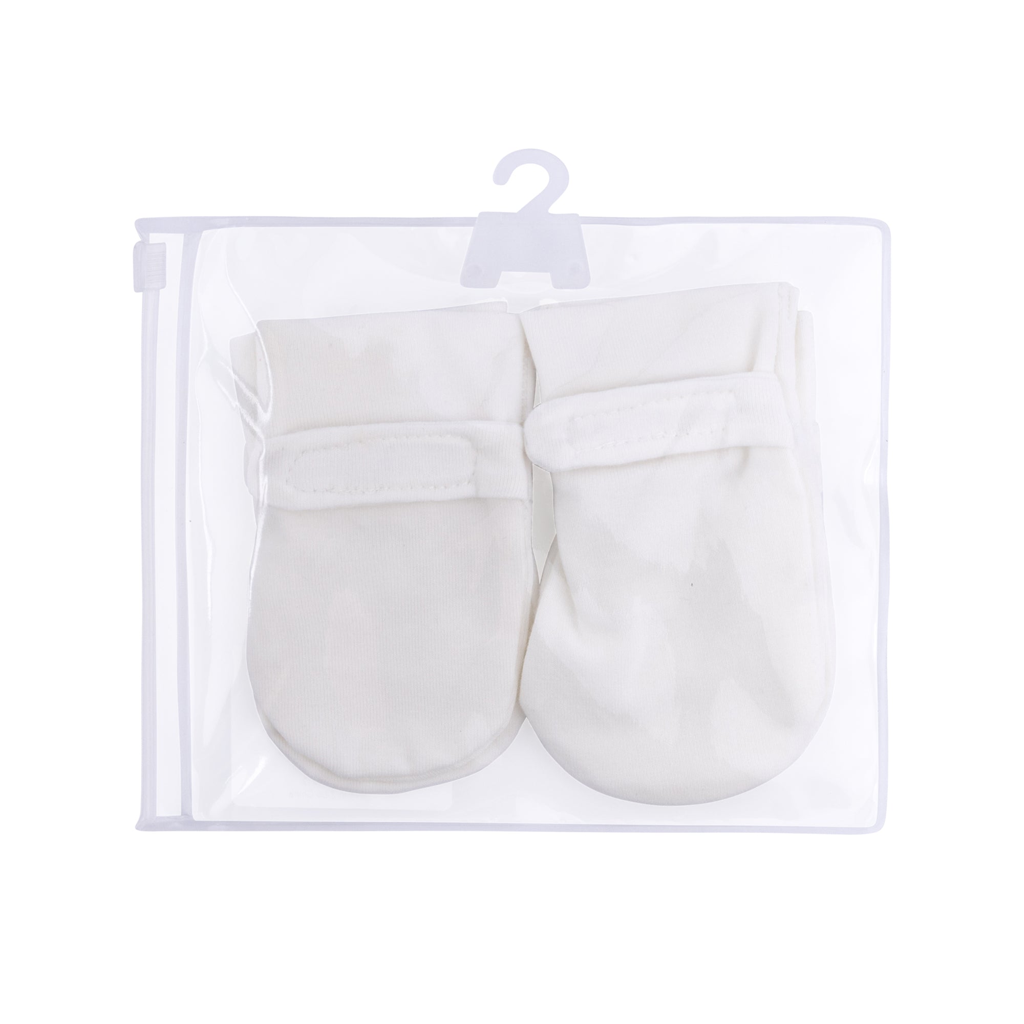 gift ready baby mittens white