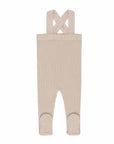 Bubble Knit Collection - Ribbed Overalls