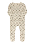 Cotton Plaid Print Collection - Footie
