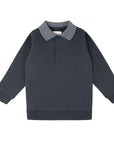 French Terry Autumn Kids Collection - Polo Sweatshirt