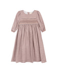 3/4 Sleeve Smocked Linen Dress – Stitch Collection