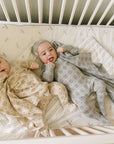 Cotton Floral Plaid Collection - Blanket