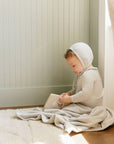 Embroidered Velour Collar Collection - Blanket