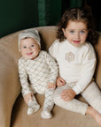 Cotton Plaid Print Collection - Footie