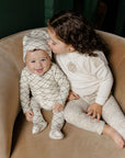 Cotton Plaid Print Collection - Footie