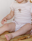 Organic French Terry - Bear Collection - Tee and Bloomer Set