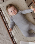 Soft cotton Baby Footie – Embroidered Collection