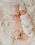 Cotton Little One Collection - Footie + Beanie