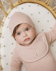 Squiggle Pointelle Collection - Footie + Beanie