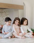 Heart and Star Button Pointelle Collection - Lounge Set