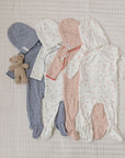 Organic Cotton Cluster Flower & Leaf Collection - Bib