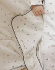 Organic Cotton Cluster Flower & Leaf Collection - Bib
