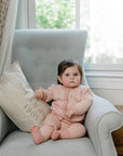 Bubble Knit Collection - Ribbed Overalls