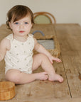 Jersey Cotton - Vintage Leaf Collection - Romper