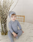 Organic Cotton Cluster Flower & Leaf Collection - Bib