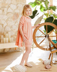 Tulip Collar Short Sleeve Linen Dress – Wave Collection