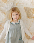 Tulip Collar Short Sleeve Linen Dress – Wave Collection