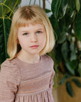 3/4 Sleeve Smocked Linen Dress – Stitch Collection