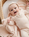 Velour Embroidered - Metallic Bee Collection -Blanket