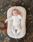 Wide Rib Cotton - Rosebud Collection - Paci Clip