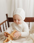 Cable Pointelle Flat Collection - Blanket