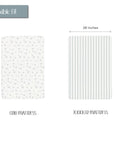 grey dragonfly Gift ready Versatile crib sheet bedding set