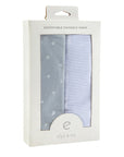 Grey_Adjustable_Swaddle_Blanket Packaged