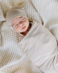Modal Swaddle & Beanie Set in Gift Box
