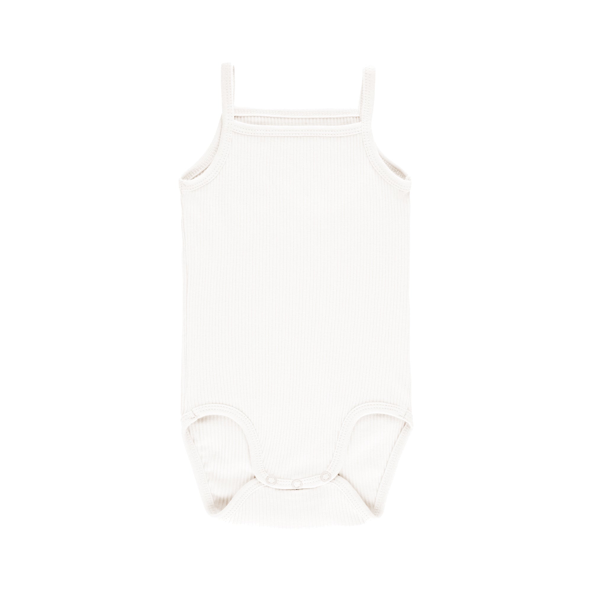 Ivory Spaghetti ribbed Undershirt