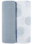 2 Pack Cotton Muslin Swaddle Blanket