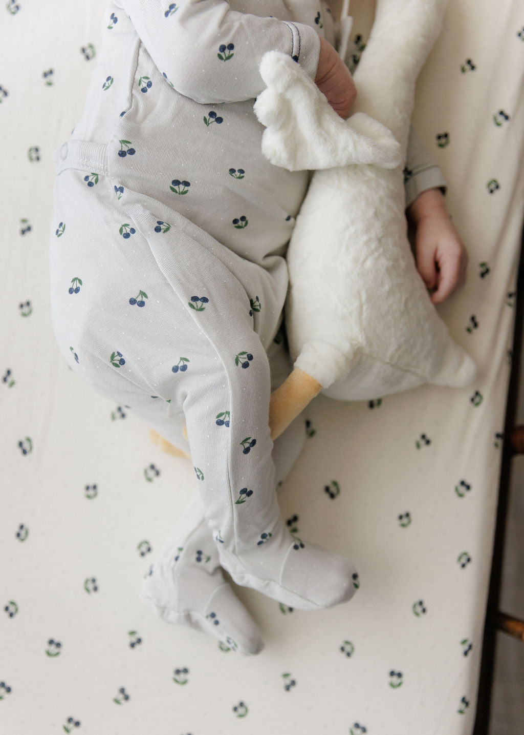 Polka Dot and Cherry Nursery Bedding