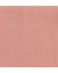 Cotton Muslin Swaddle Blanket - Dusty Rose