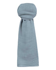 Cotton Muslin Swaddle Blanket - Ocean Blue