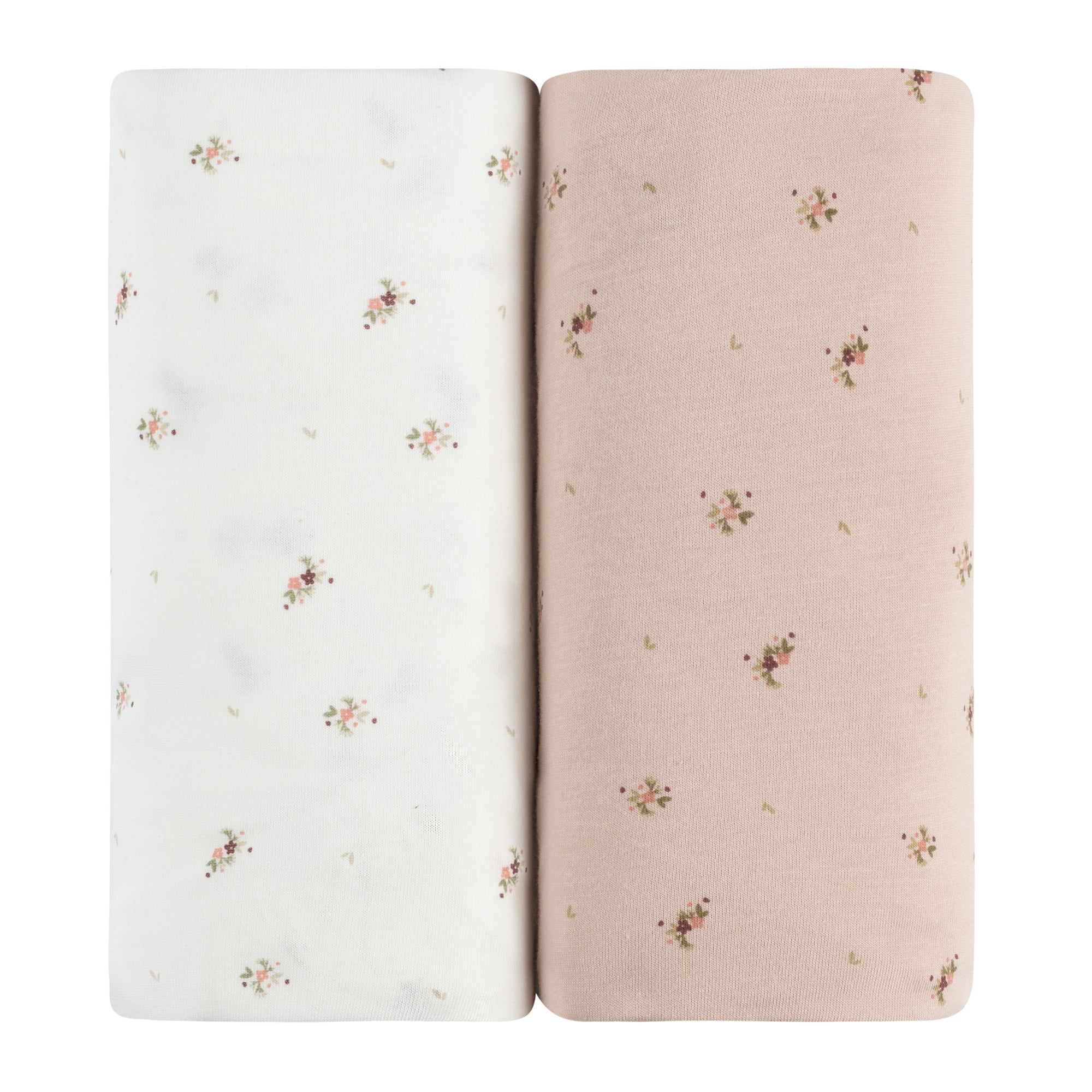 floral crib sheet set 2 pack