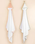 Sage Pears Hooded Towel & Washcloth