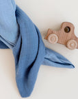 2 Pack Cotton Muslin Swaddle Blanket - Lush Blue