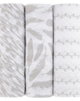 3 Pack Cotton Muslin Swaddle Blanket